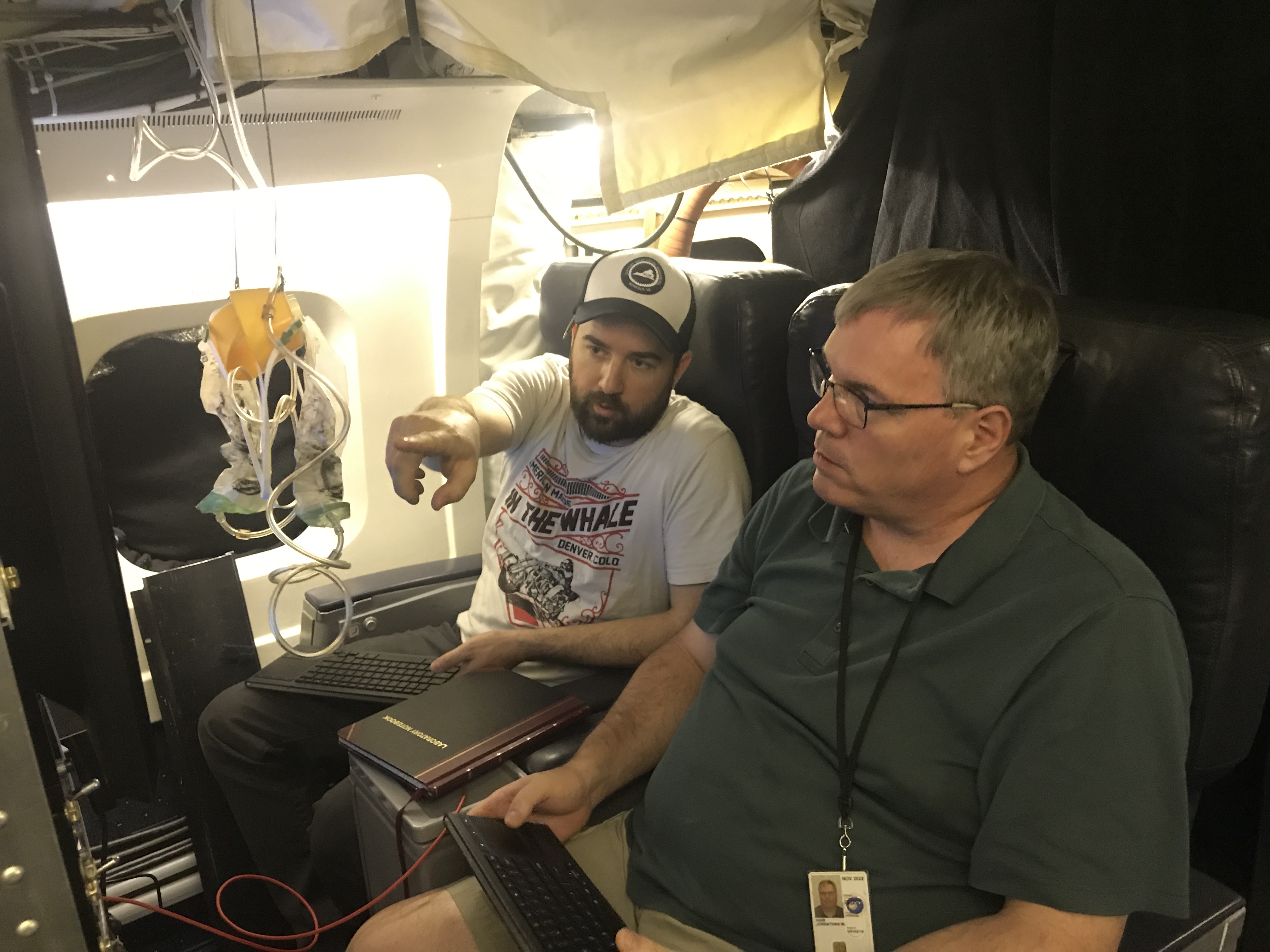 Taylor Shingler and John Hair from DIAL | NASA Airborne Science Program