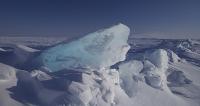 Sea ice ridge at one of the CryoSat-2 validation sites
