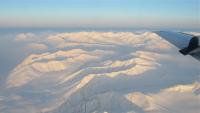 Northern Greenland mountains from the NASA P-3