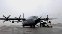 NASA's C-130 aircraft getting readied for pressurization tests on March 16, 2015 at Wallops Flight Facility, during preparation for the Arctic 2015 Operation IceBridge field campaign. The mission¹s usual research aircraft in the Arctic, a P-3, is currently getting new wings. 