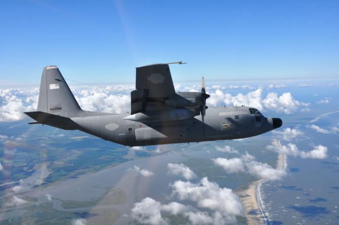 NASA’s C-130H Hercules airborne laboratory begins research flights over the North Atlantic Nov. 12 from St. John’s, Newfoundland, Canada, the agency's North Atlantic Aerosols and Marine Ecosystems Study (NAAMES).