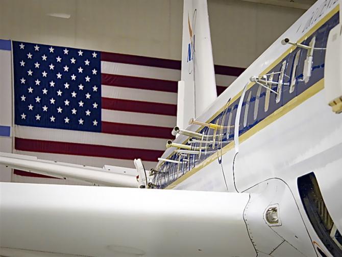 NASA's DC-8 Earth Science laboratory