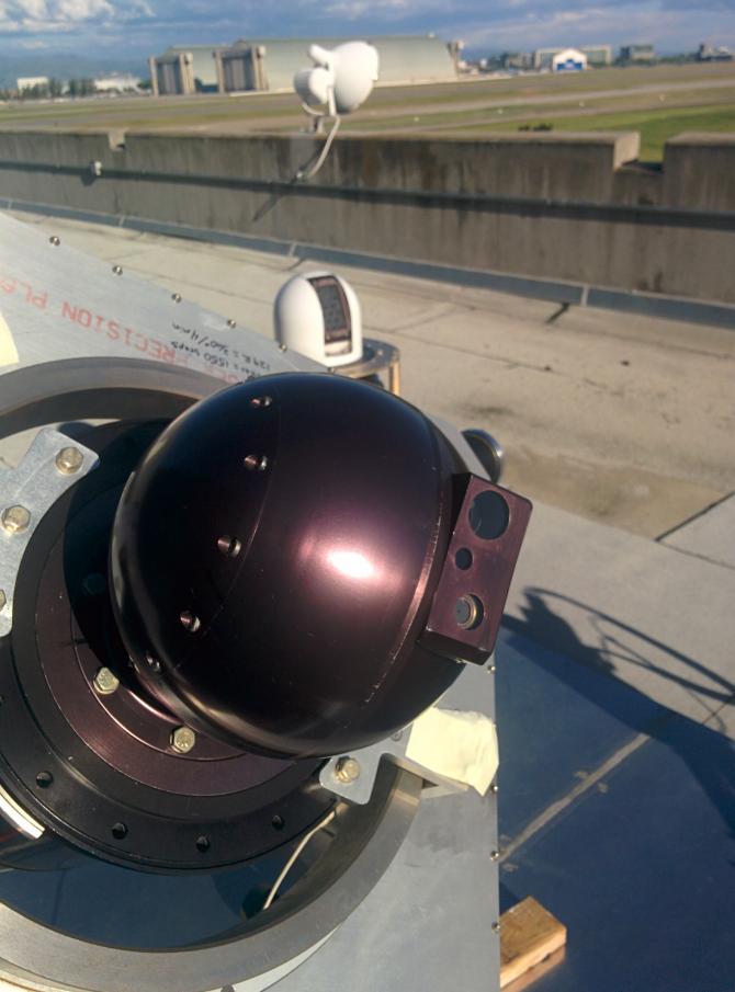 4STAR and AATS-14 tracking the sun at Ames