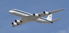 NASA DC-8 in flight