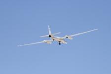 NASA Armstrong’s ER-2 aircraft flies high to study lightning. Credit: NASA
