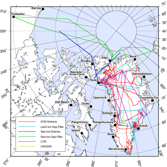 Spring '09 Flight Track