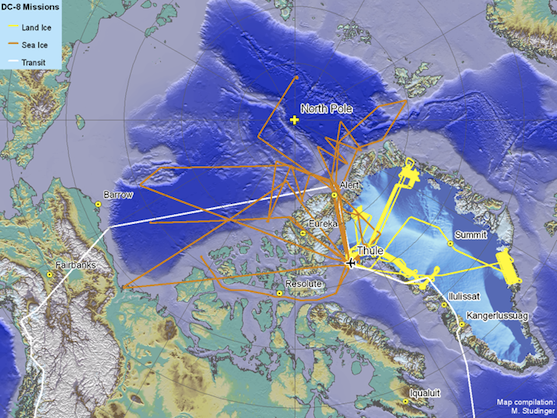 Spring '10 Flight Tracks