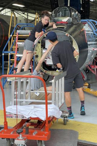 Loading PALMS - From Top: Mallory Yates, Greg Schill & Mike Lawler