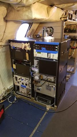 P-3 instrument Rack installation 1