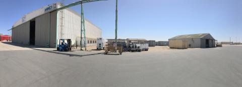 Hangar, Containers and Equipment