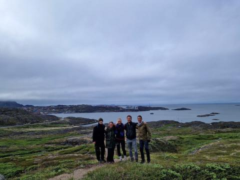 Meet the team: Elmiina Pilkama, Meri Ruppel, Sonja Granqvist, Sander Veraverbeke, and Lucas Diaz (from left to right).