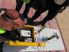 Assembling Cimel on top of the cargo container